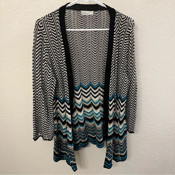 Kim Rogers Open Cardigan Sweater - Picture 1 of 4